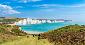 Walking the South Downs Way from Seaford
