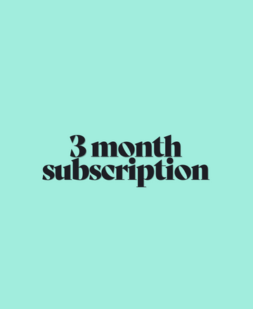 3 Month Subscription - Breakfast Blend (1kg)